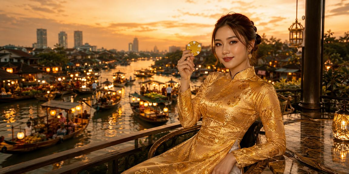 Người dùng Hà Nội nạp tiền và nhận thưởng trên 1200 với áo dài truyền thống