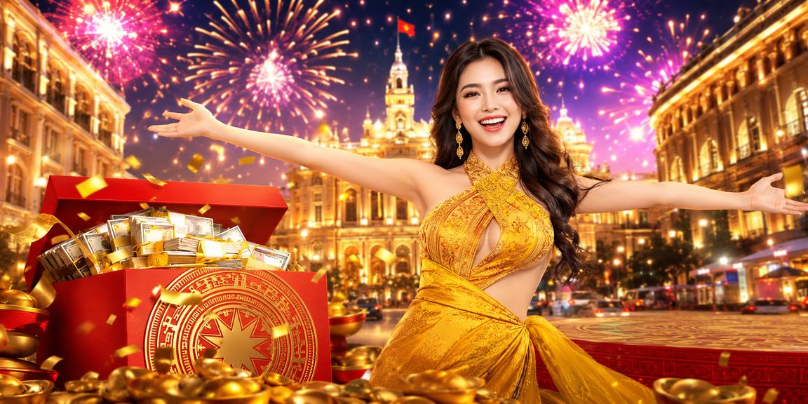 Không khí lễ hội và cá cược sôi động tại TP. Hồ Chí Minh với ánh đèn rực rỡ