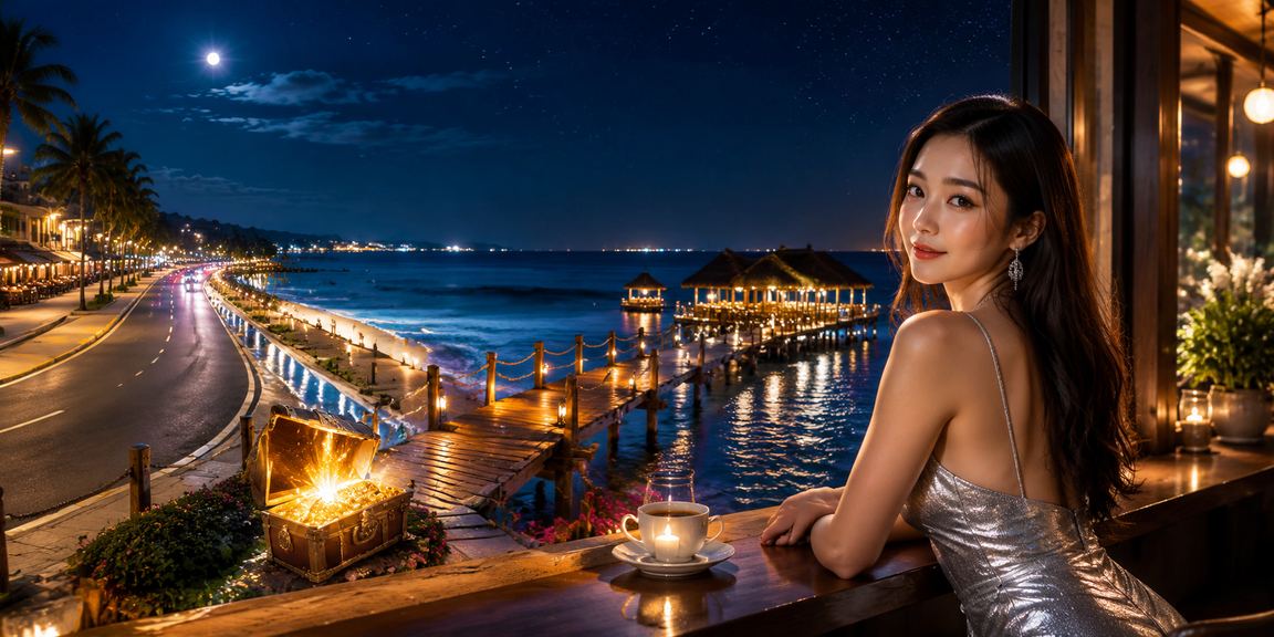 Người dùng Mũi Né đặt cược casino với cà phê Việt Nam bên bờ biển