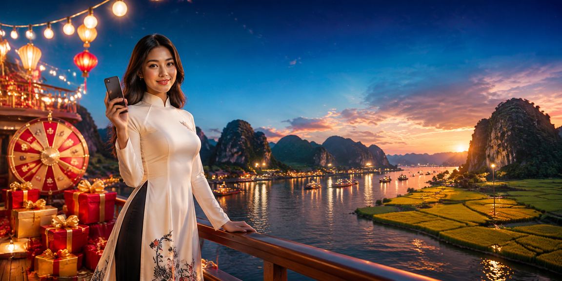 Người chơi thư giãn bên bờ biển Ninh Bình với trò chơi roulette trực tuyến nhẹ nhàng